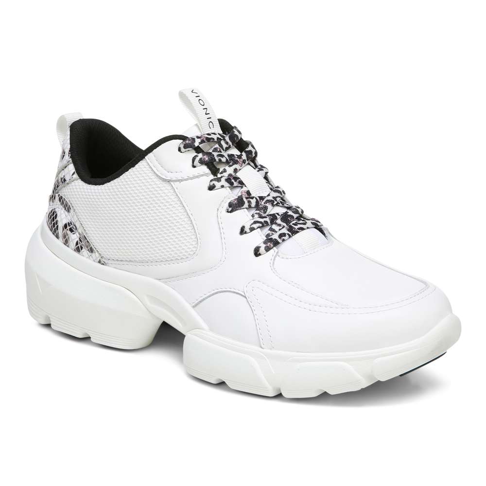 Aris Lace-Up Sneaker - White
