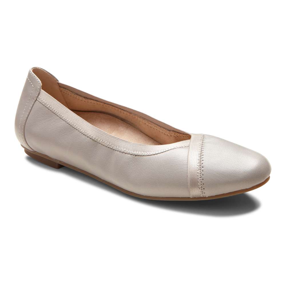 Caroll Ballet Flat - Light Grey