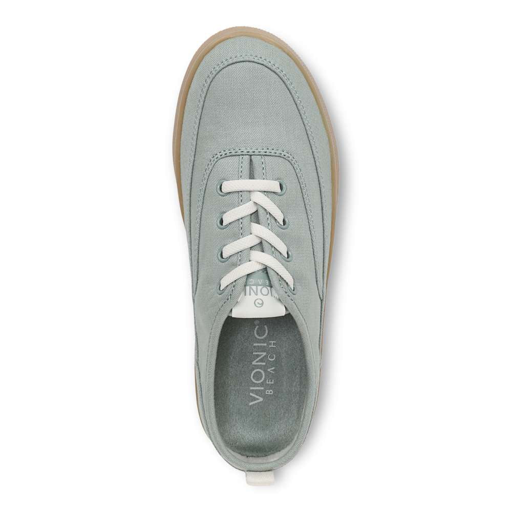 Cyan Casual Slip-On Sneaker - Iceburg Green