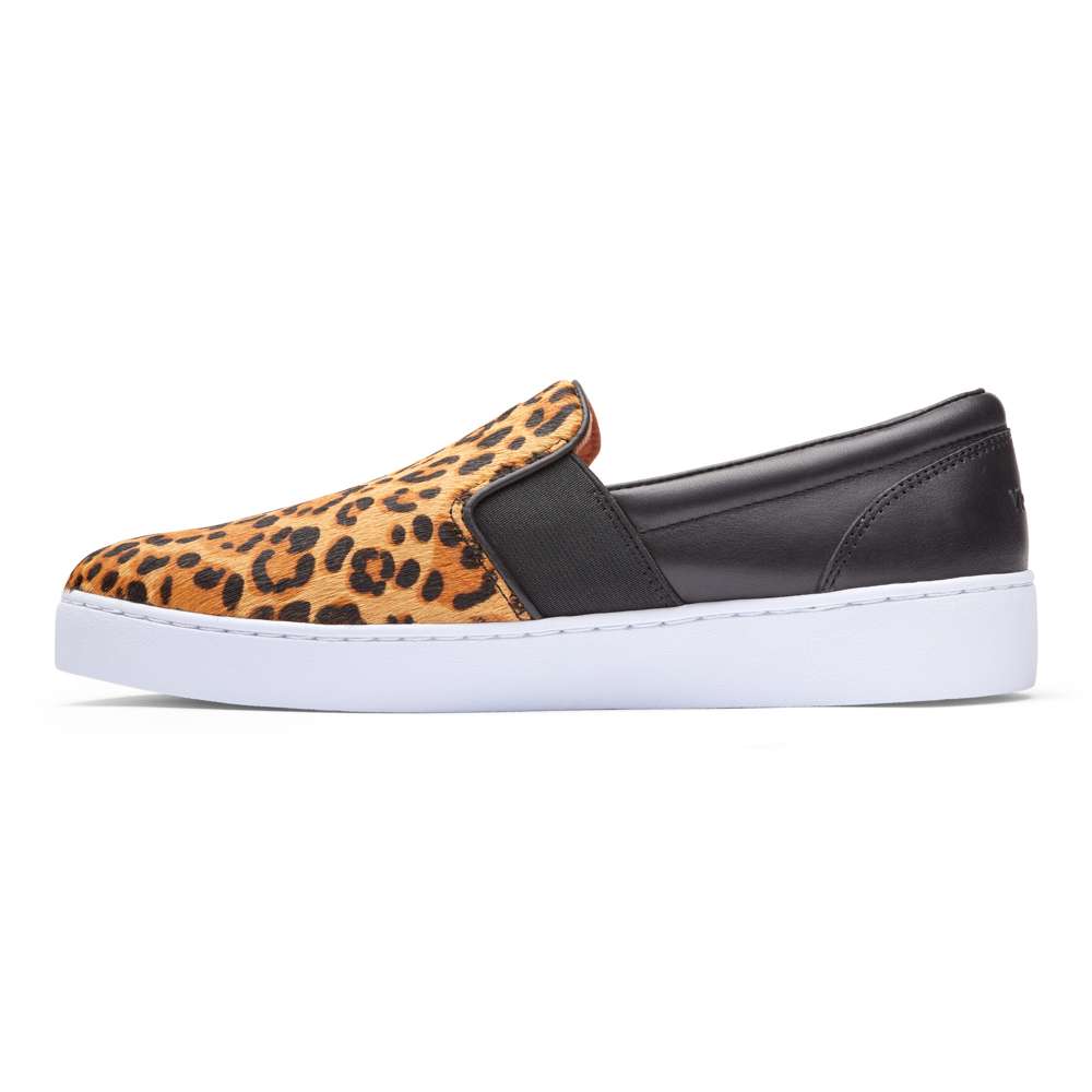 Demetra Slip-on Sneaker - Tan Leopard