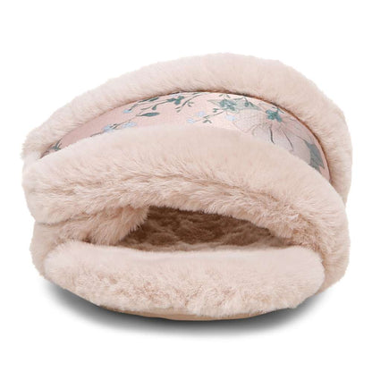 Erma Slipper - Peach Botanical