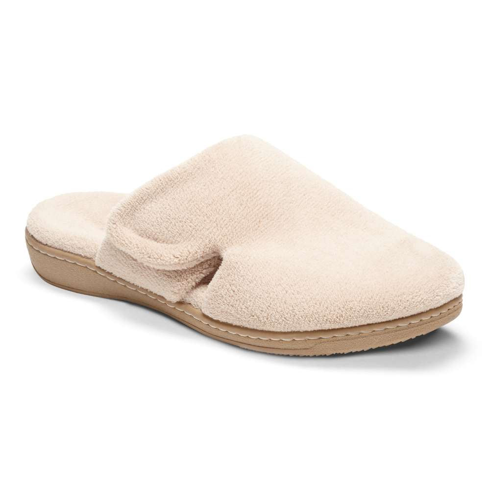 Gemma Mule Slippers - Tan