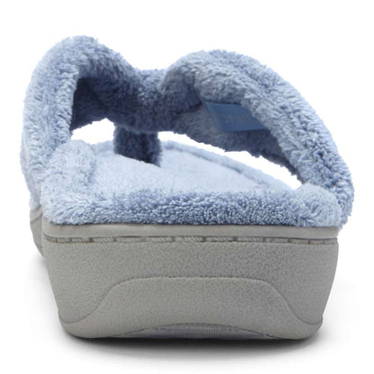 Gracie Toe Post Slipper - Blue