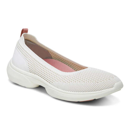Kallie Active Flat - Marshmallow Knit