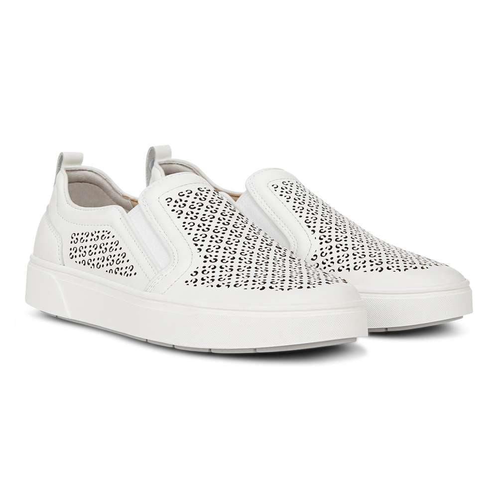 Kimmie Perf Slip-On Sneaker - White