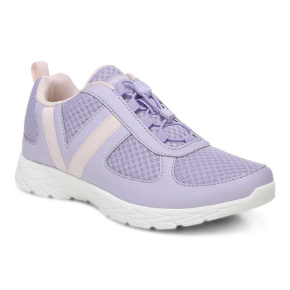 Maren Elastic Lace Sneaker - Lilac