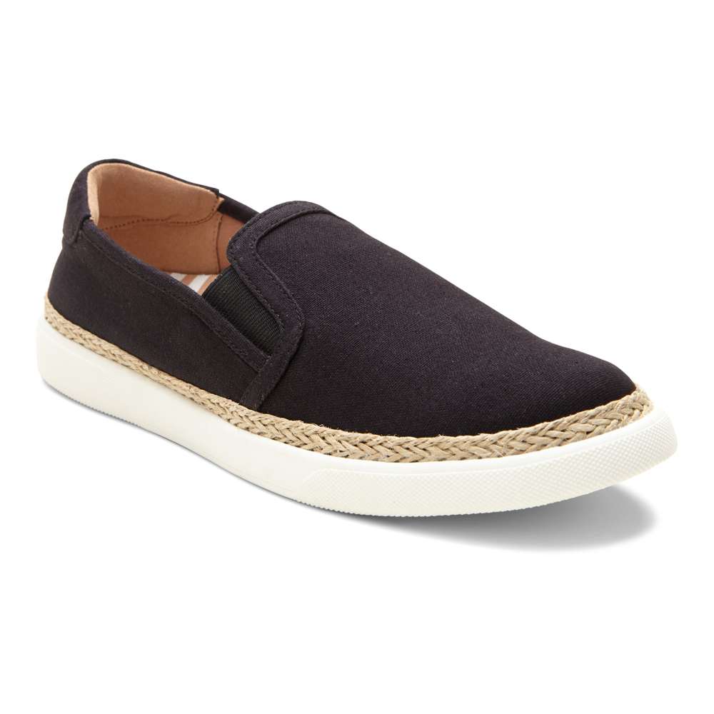 Rae Slip-On Sneaker - Pitch Black