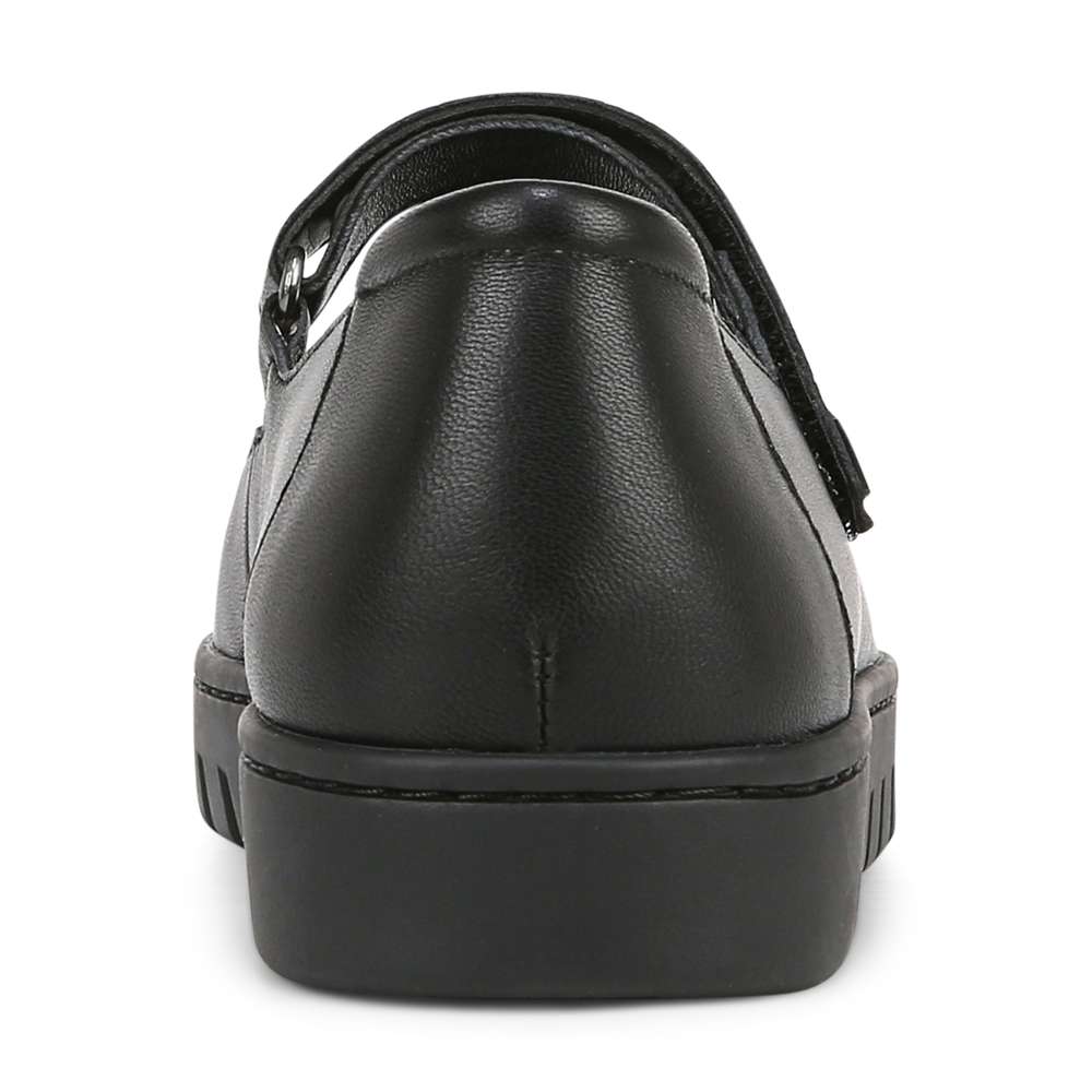 Uptown Maryjane - Black Leather