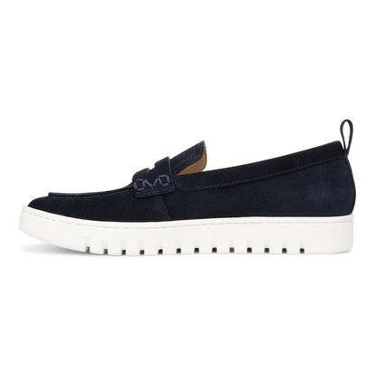 Uptown Loafer - Navy/White