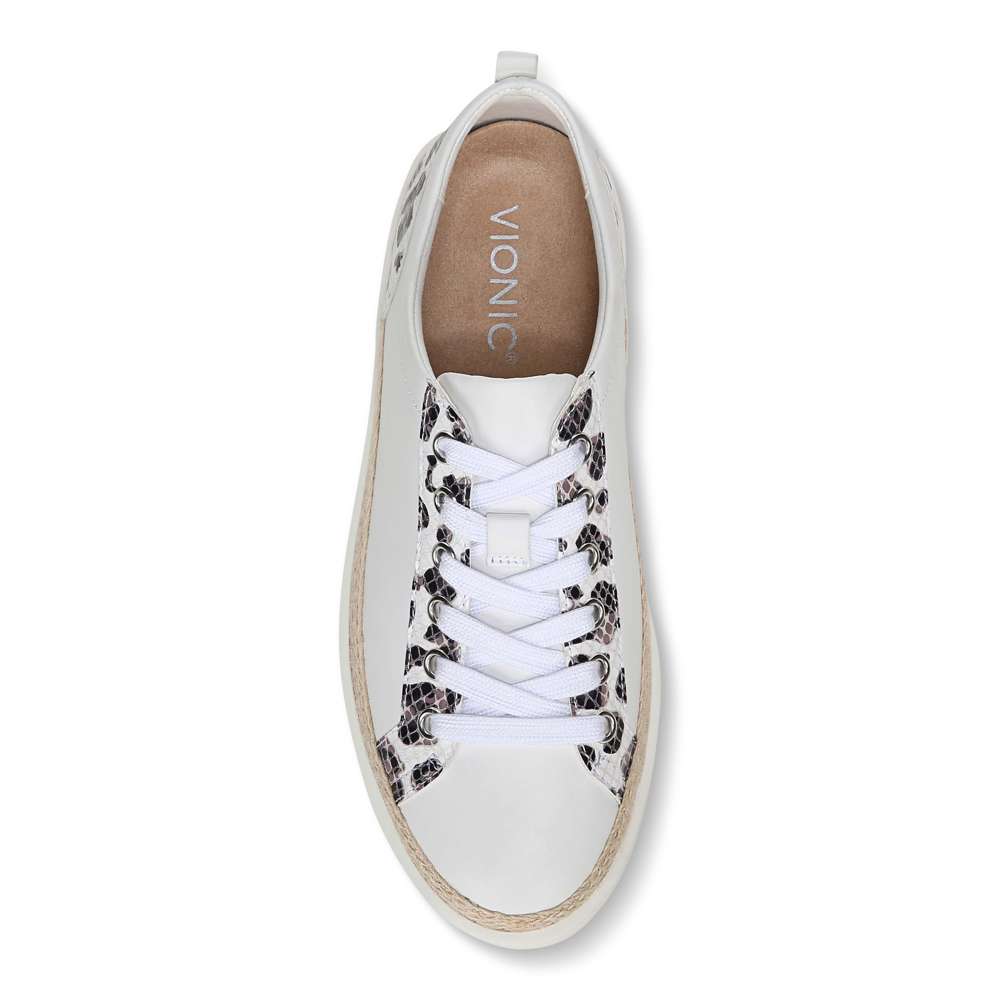 Winny Sneaker - White Leopard