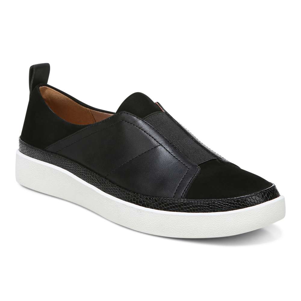 Zinah Slip-On Sneaker - Black
