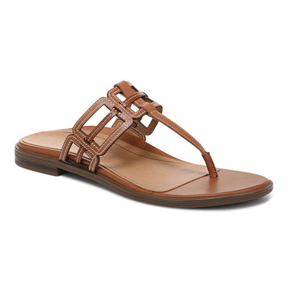 Alvana Toe Post Sandal - Tan