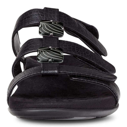 Amber Adjustable Sandal - Black