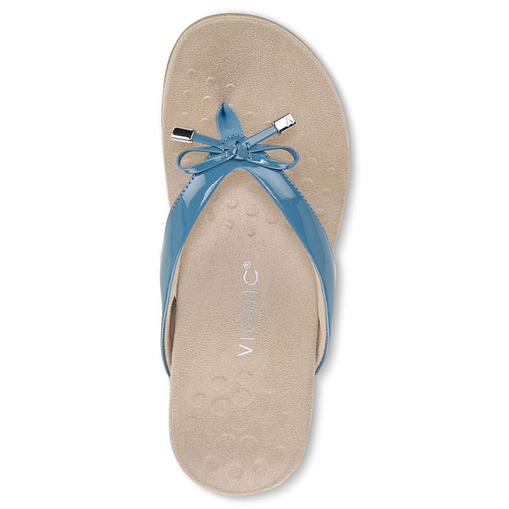 Bella Toe Post Sandal - Larkspur
