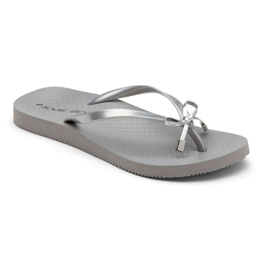 Bells Toe Post Sandal - Grey/Silver