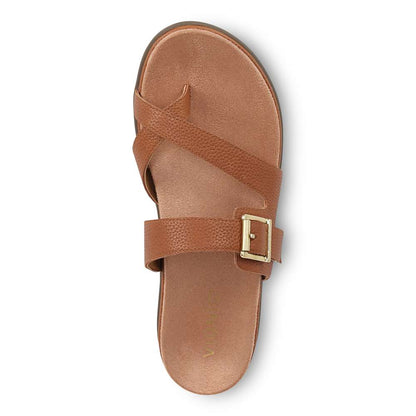 Carmela Slide Sandal - Tan