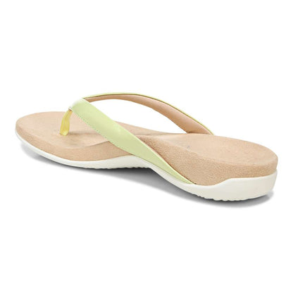 Dillon Toe Post Sandal - Pale Lime