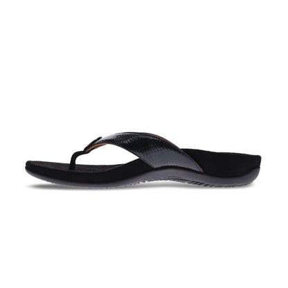 Hilda Toe Post Sandal - Black