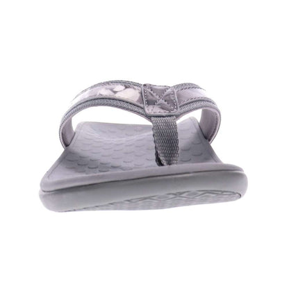 Islander Toe Post Sandal - Grey Floral