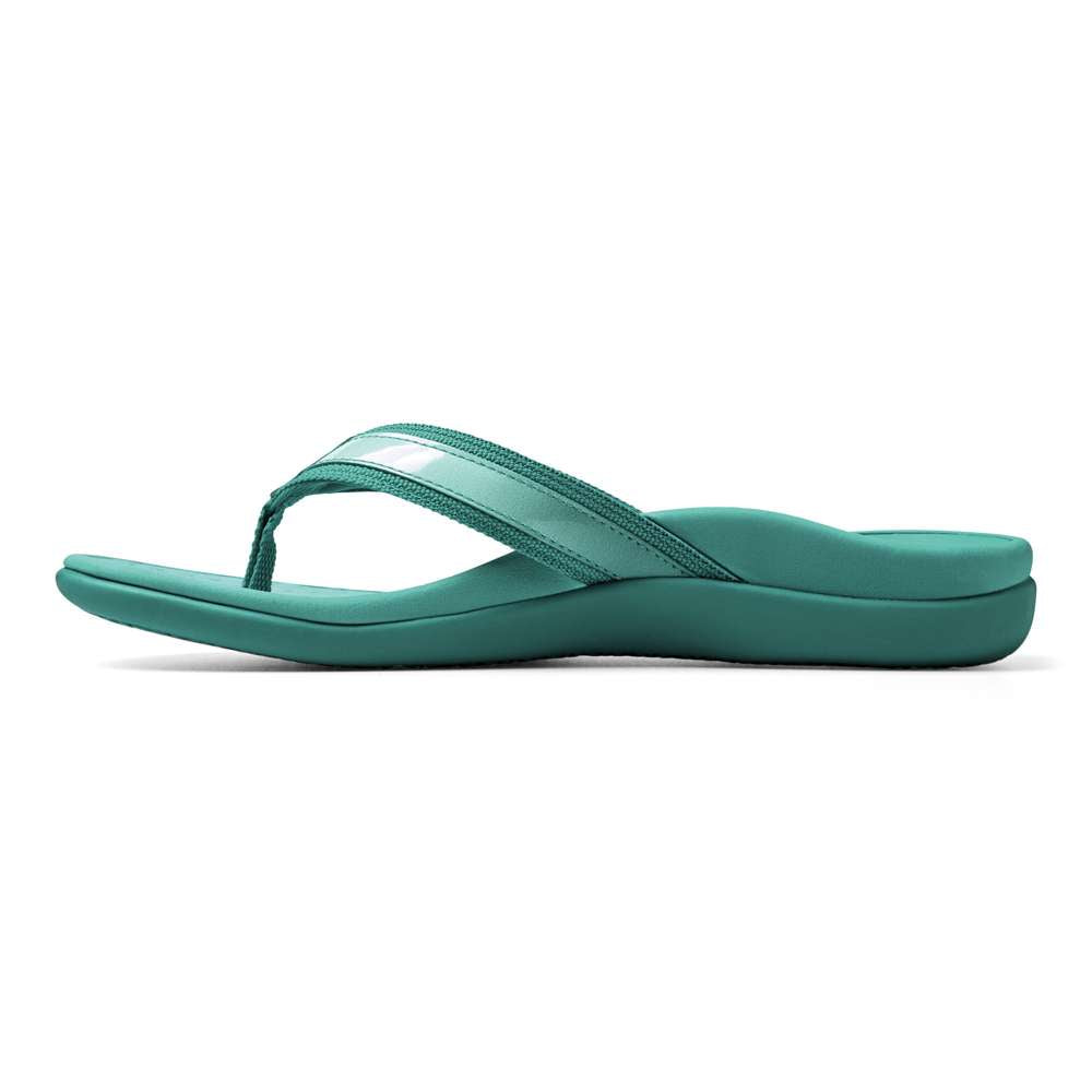 Islander Toe Post Sandal - Teal Ombre