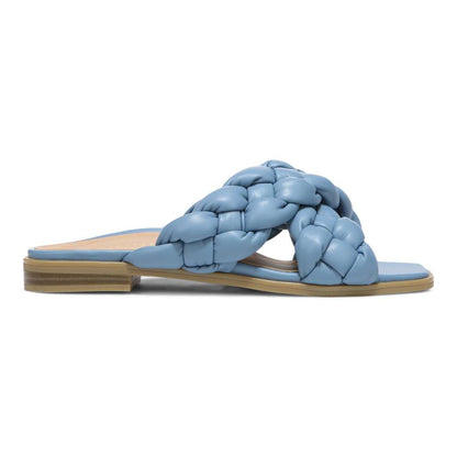 Kalina Slide Sandal - Blue Shadow