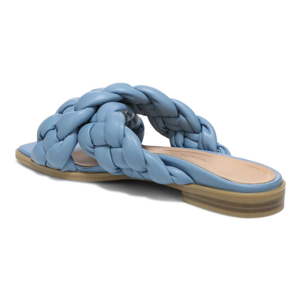 Kalina Slide Sandal - Blue Shadow