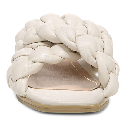 Kalina Slide Sandal - Cream