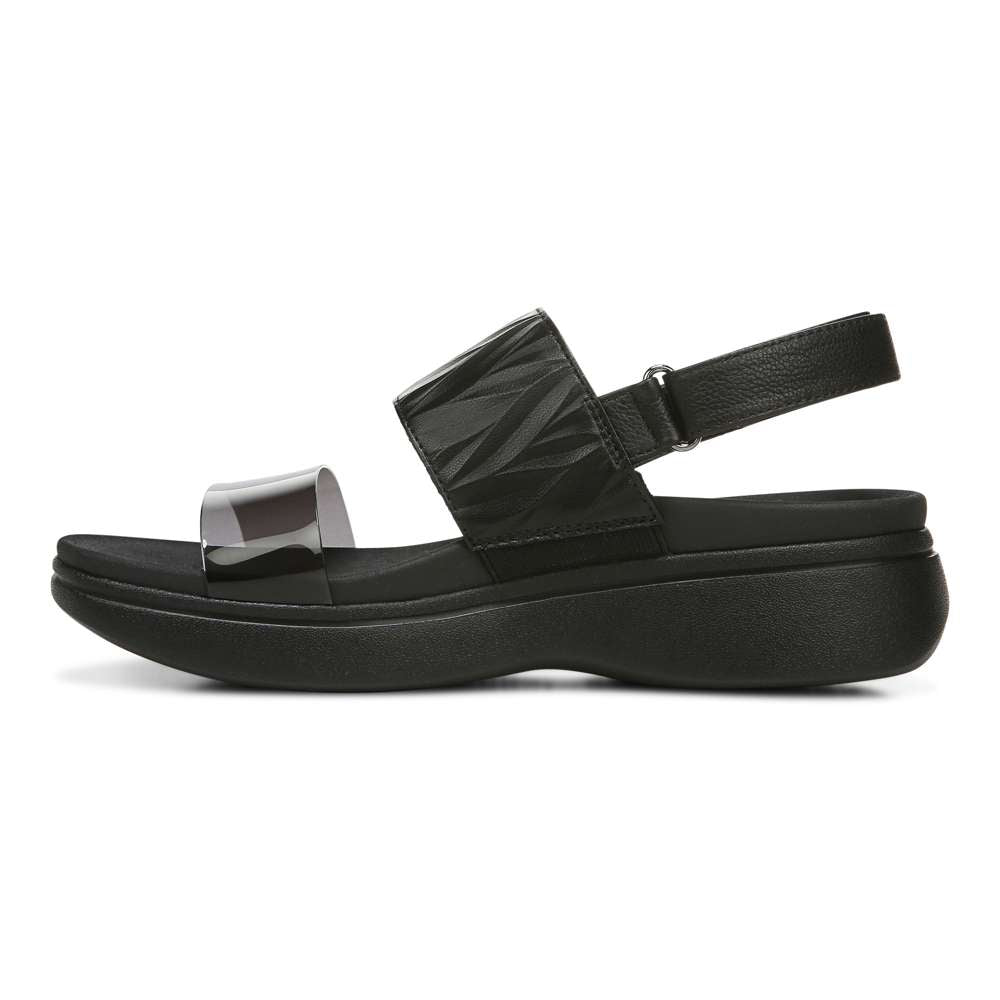 Karleen Platform Sandal - Black