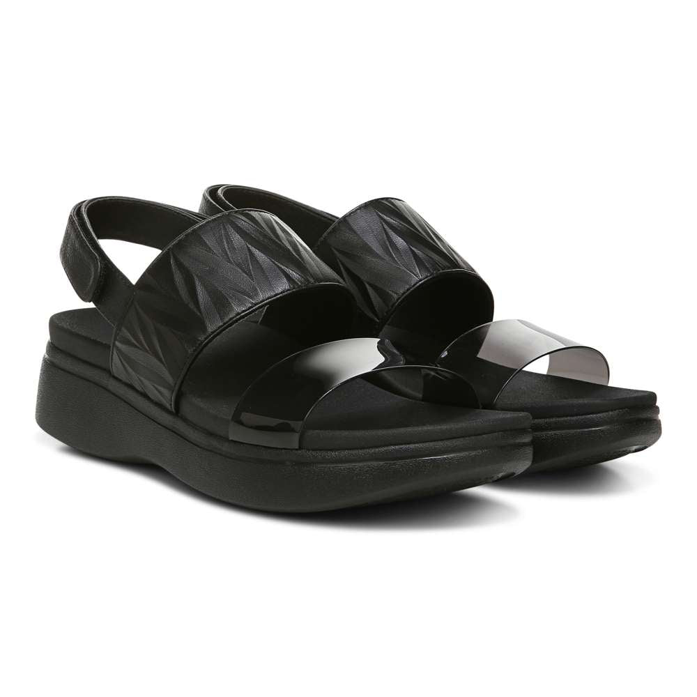 Karleen Platform Sandal - Black