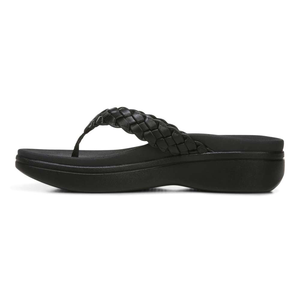 Kenji Platform Sandal - Black