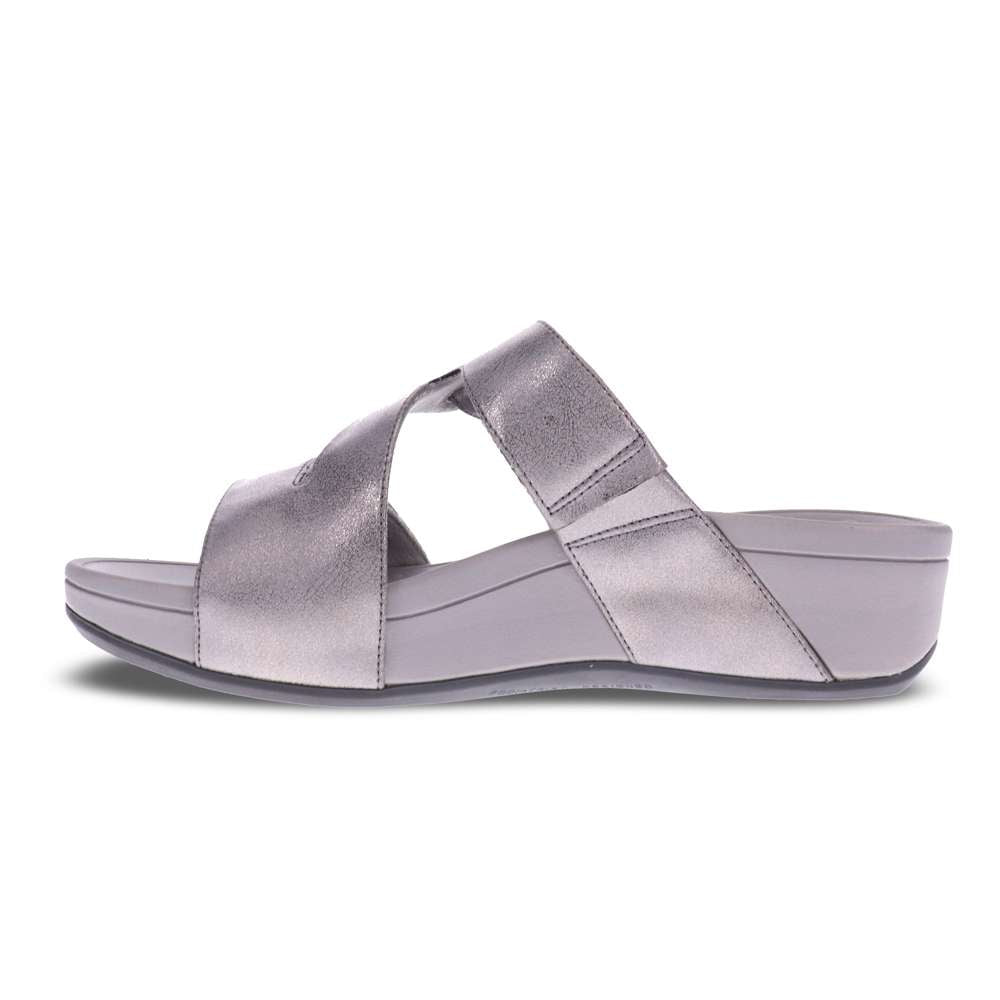 Kyla Platform Sandal - Pewter