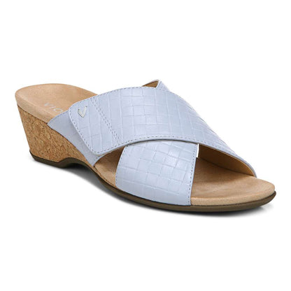 Leticia Wedge Sandal - Blue Haze