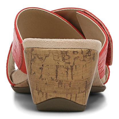 Leticia Wedge Sandal - Poppy