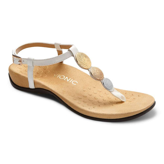 Lizbeth Sandal - White