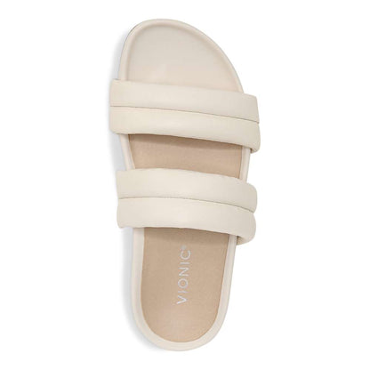 Mayla Slide Sandal - Cream