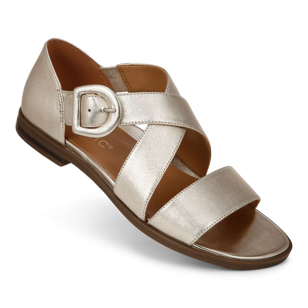 Pacifica Strappy Sandal - Gold