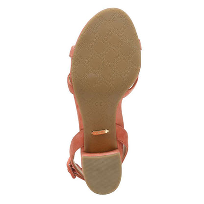 Rosabel Heeled Sandal - Terracotta