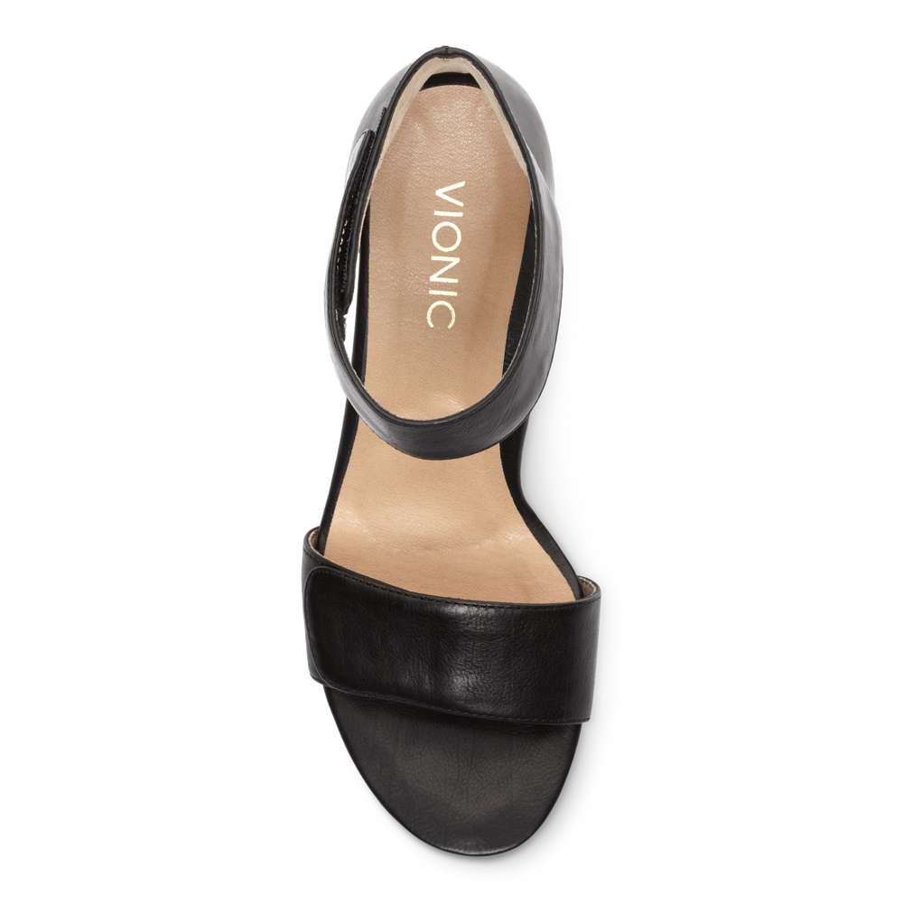 Solana Heeled Sandal - Black