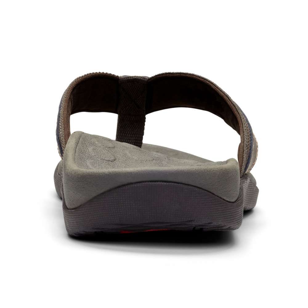 Men's Tide Toe Post Sandal - Brown