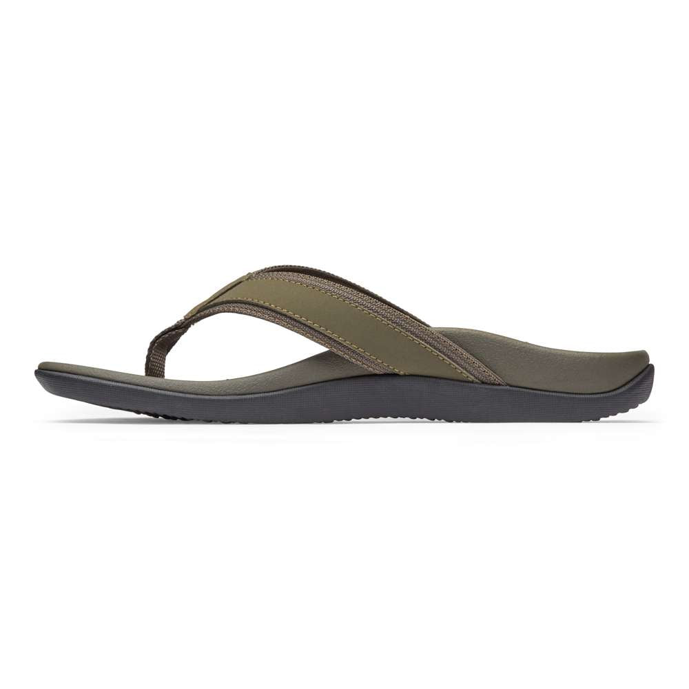 Men's Tide Toe Post Sandal - Olive