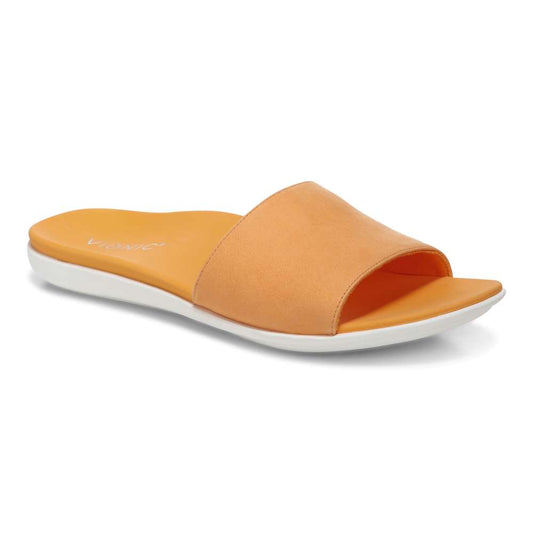 Val Slide Sandal - Neon Nubuck