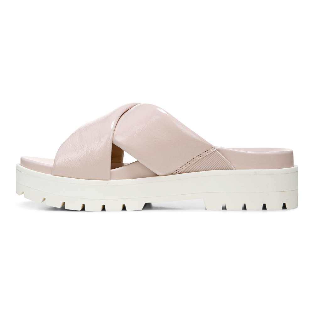 Vesta Flatform Lug Sandal - Peony