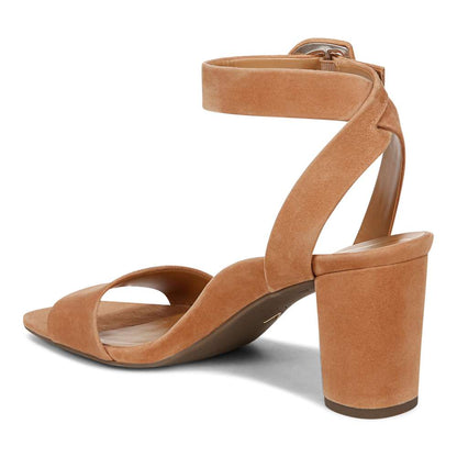 Zinfandel Block Heel Sandal - Camel