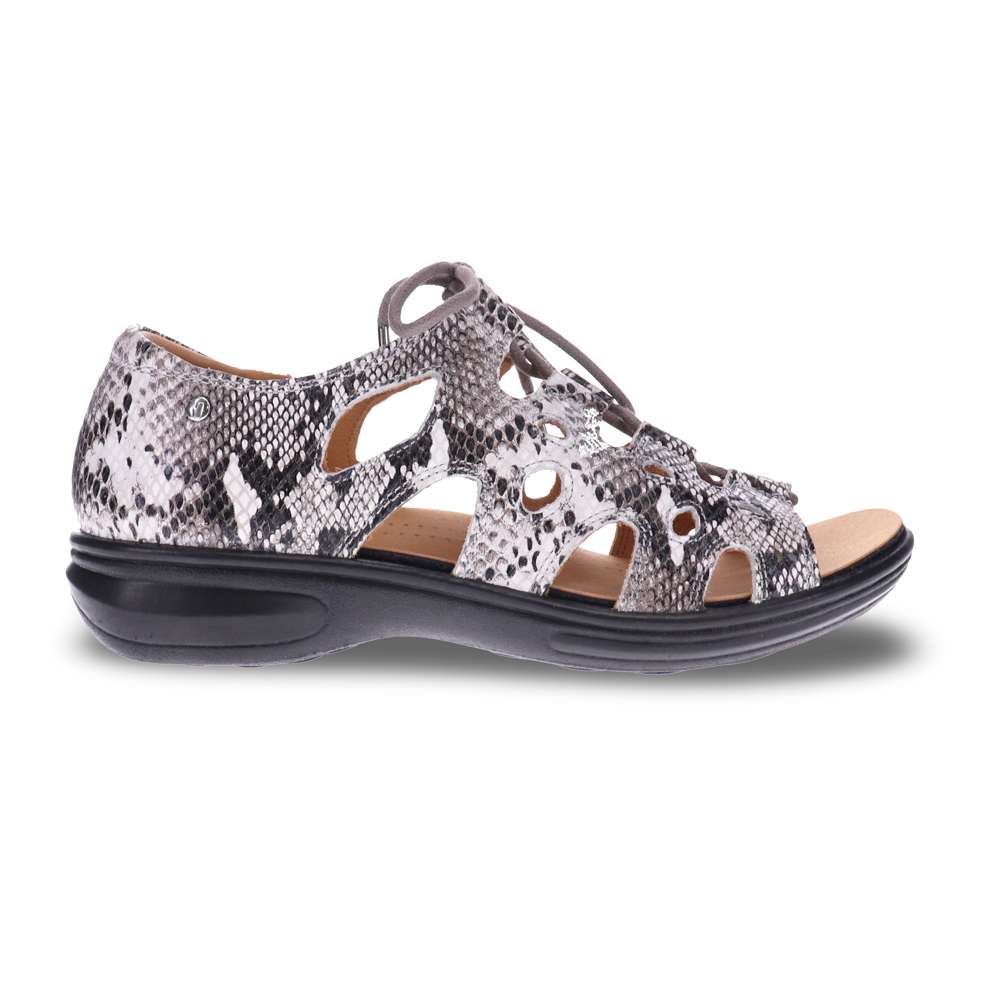 Napier Ghillie Sandal - Natural Snake 2