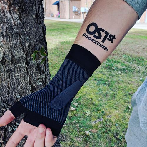 Lifestyle image for Sports Wrist Compression Sleeve (WS6) - Black