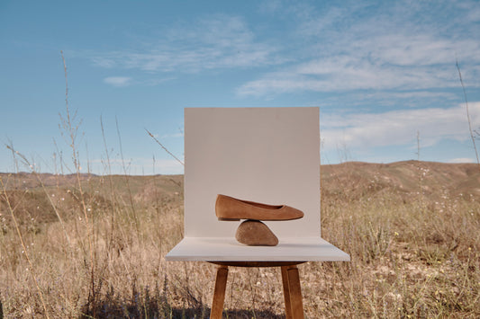 Lifestyle image for Orinda Ballet Flat - Camel