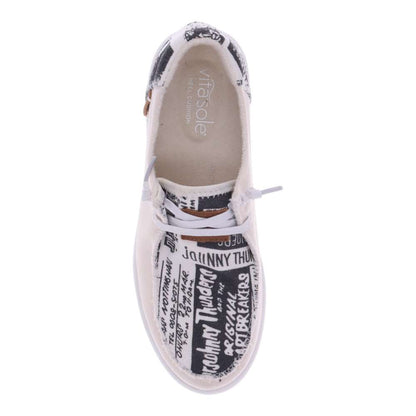 Phoenix Casual Sneaker - Cream Multi